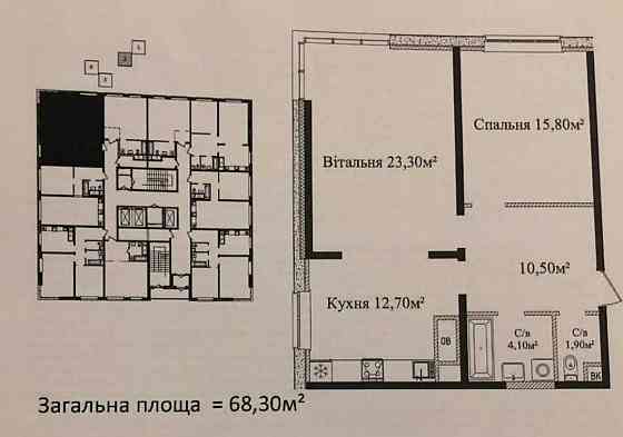 Продається простора 2 кімнатна квартира з прямим видом на море Аркадія Одесса