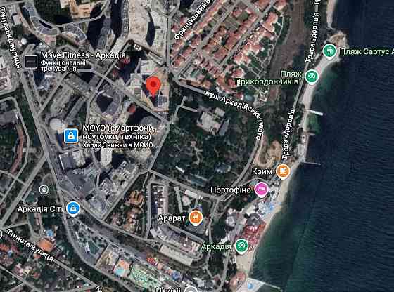 Продається простора 2 кімнатна квартира з прямим видом на море Аркадія Одесса