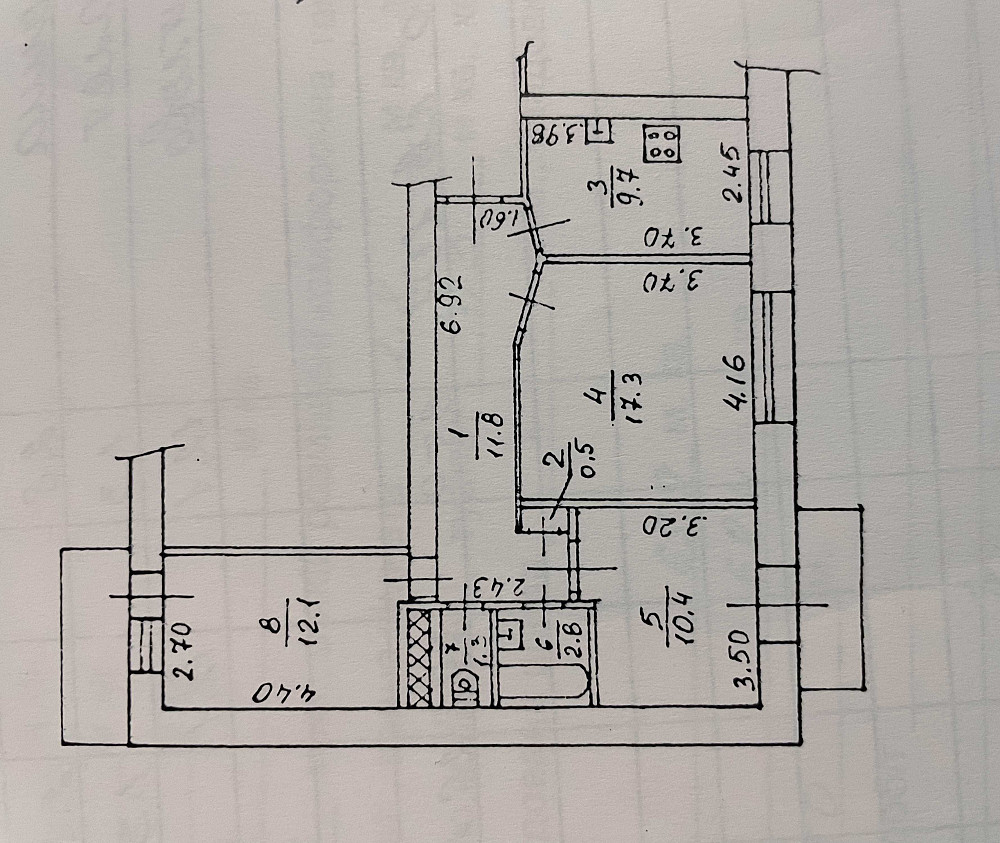 Продам 3 ком квартиру низ Кирова! Днепр - изображение 5