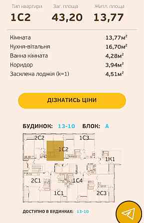 1к Варшавський плюс - ВЛАСНИК, без комісії, з документами Київ