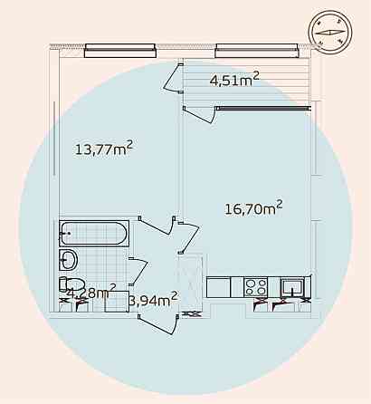 1к Варшавський плюс - ВЛАСНИК, без комісії, з документами Київ