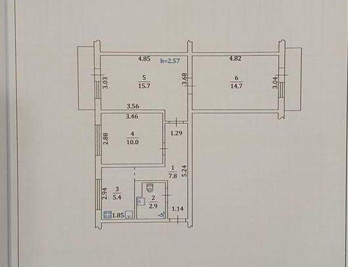 Продам 3-кімн. квартиру, Дніпровський район, Березняки IO Київ - зображення 2