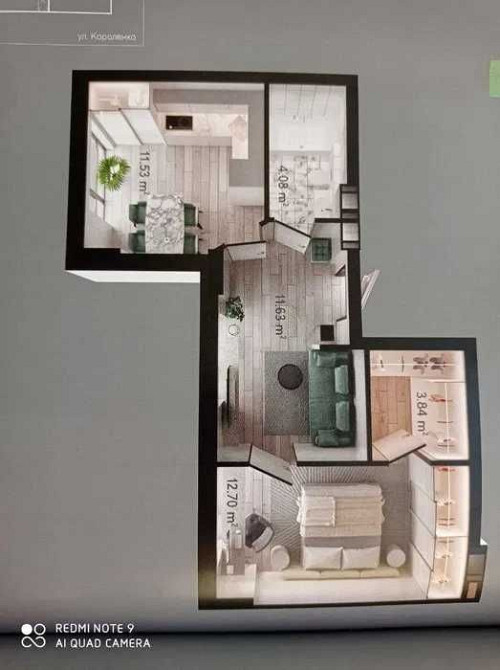 Продам 2к квартиру в ЖК GENEVE, Центр Днепр - изображение 6