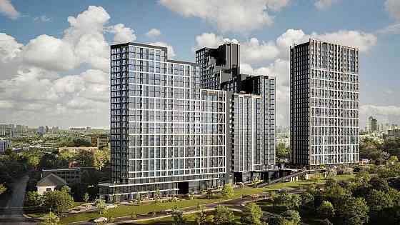 ЖК Nordica Residence. Простора 1-к квартира 57.77 м² / 22 поверх Київ