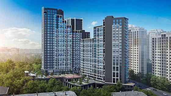 ЖК Nordica Residence. Простора 1-к квартира 57.77 м² / 22 поверх Київ