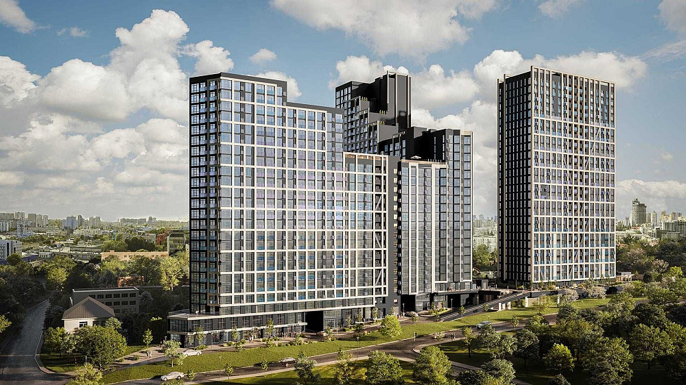 ЖК Nordica Residence. Простора 1-к квартира 57.77 м² / 22 поверх Київ - зображення 4