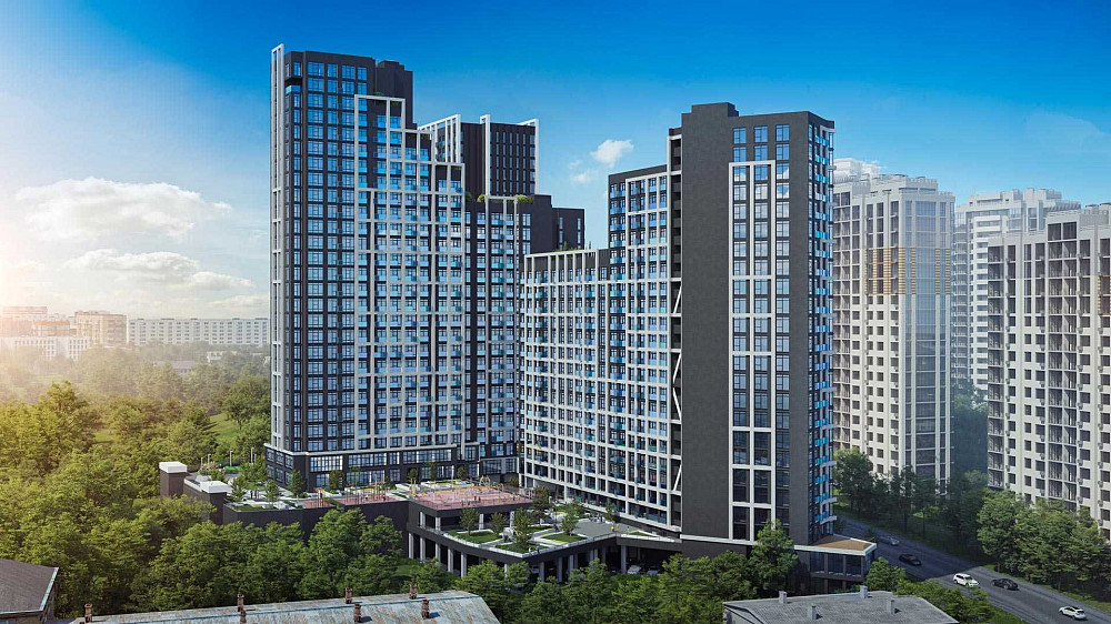 ЖК Nordica Residence. Простора 1-к квартира 57.77 м² / 22 поверх Київ - зображення 6