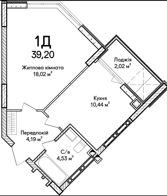 Продаж просторої однокімнатної квартири. Ірпінь - зображення 1