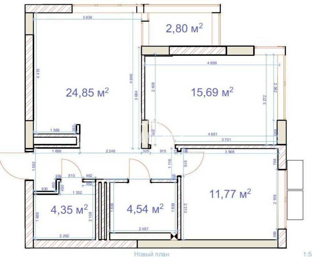 Продаж сучасної 2-к. кв., авторський ремонт, ЖК Варшавський. Київ - зображення 4