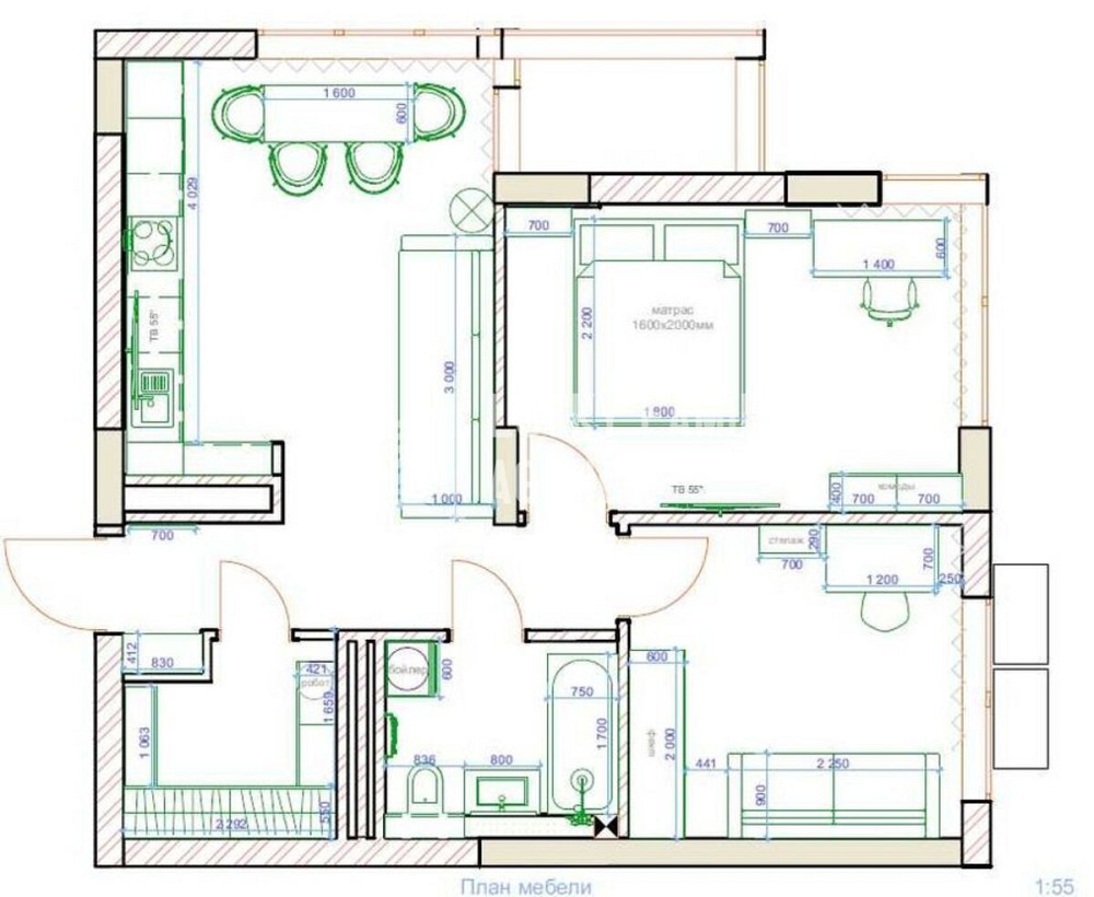 Продаж сучасної 2-к. кв., авторський ремонт, ЖК Варшавський. Київ - зображення 5