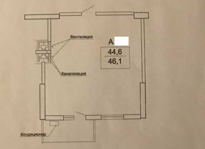 Срочно ! Акрополь. Дом сдан. 46 м. 5 этаж. Фонтан. Одесса - изображение 1