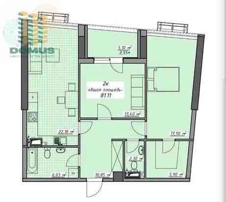 Аркадия 2-х комн 81м2 ЖК АТМОСФЕРА Аркадия! Курортный переулок Одеса