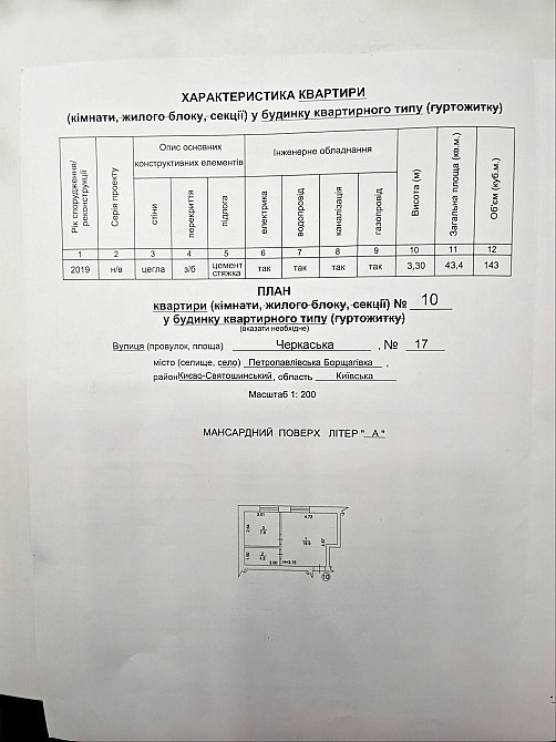 Продам 1-кімнатну квартиру вул.Черкаська 17,Петропавлівська Борщагівка Петропавловская Борщаговка - изображение 8