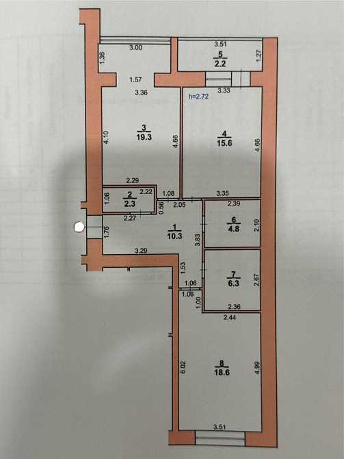 2к - в новобудові «Рауш» 80м2! Терміновий продаж! Хмельницкий - изображение 8