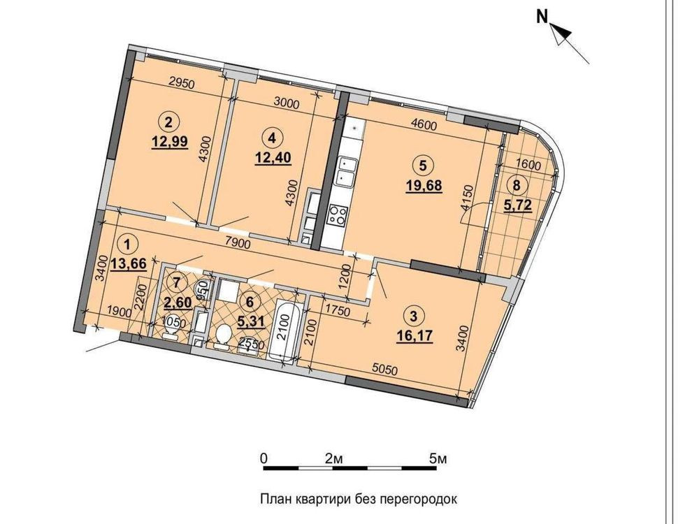 Неймовірний вид на Дніпро!3-кімн.кв-ра 90 м. ЖК Great Осокорки Киев - изображение 3
