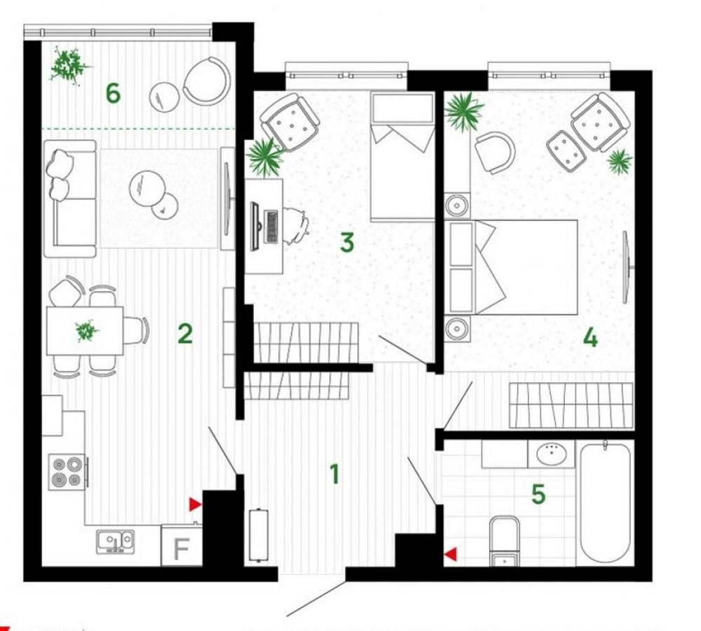 Продам двокімнатну  квартиру в Пасічній Ивано-Франковск - изображение 8