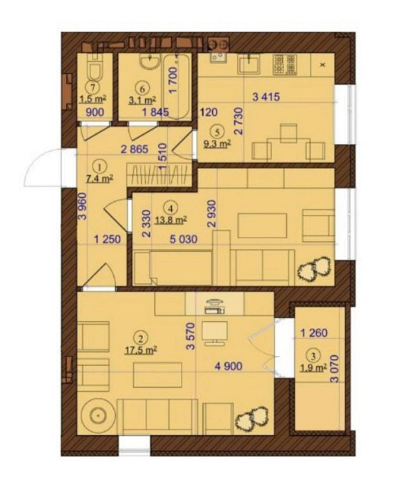 2к квартира в заселеному будинку! Газове опалення Ірпінь Ірпінь - зображення 7