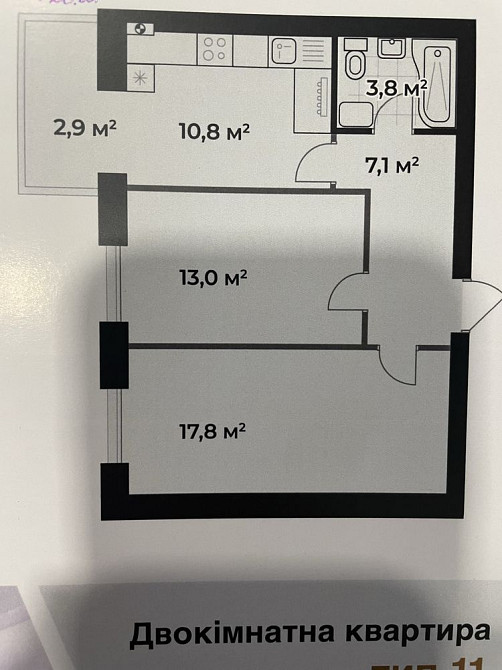 Двокімнатна квартира з максимальним наповненням Буча - изображение 2