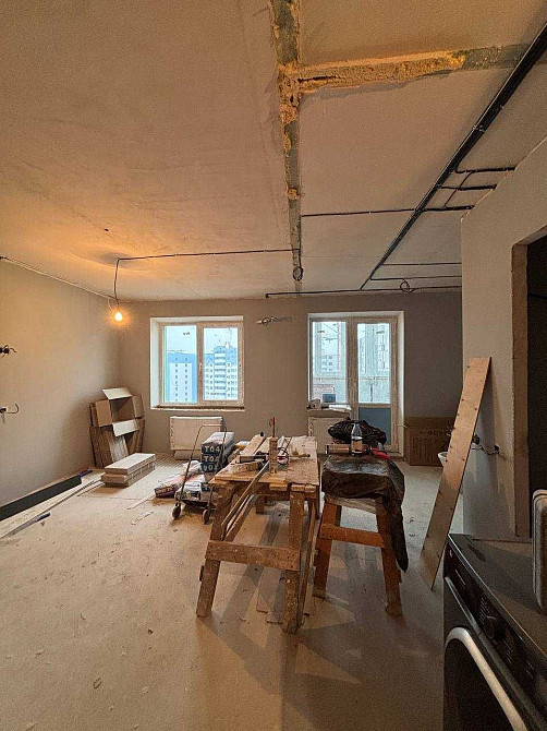 1-кімнатна студія 37м2 в новобудові з початковим незавершеним ремонтом Коцюбинське - зображення 2