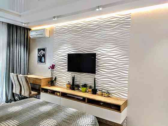 Сдам 3 кв.ЖК Искринский,новострой с дизайнерским рем.Метро Защитников Харьков