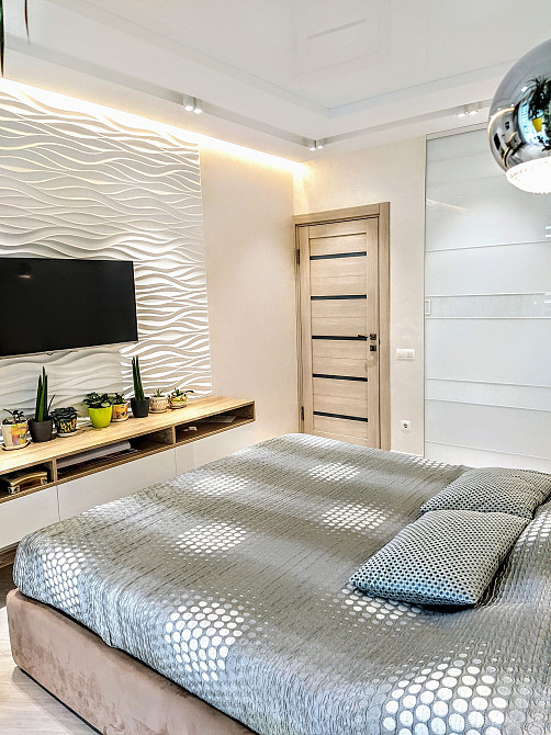 Сдам 3 кв.ЖК Искринский,новострой с дизайнерским рем.Метро Защитников Харьков - изображение 5