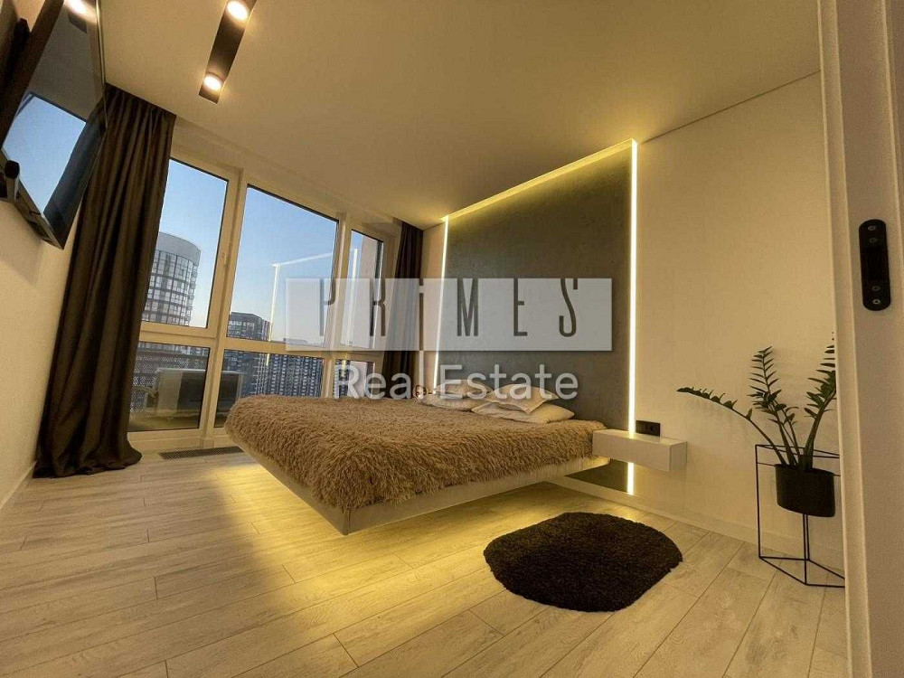 Оренда 3к квартира 72м2, ЖК Славутич, в. Зарічна, Осокорки, генератор Київ - зображення 1