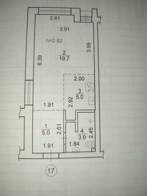 1к. кв. 37м2 з генератором та котельнею, Сергія Колоса Жуляни Київ - зображення 6