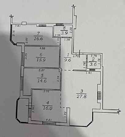 Продам 3-кімнатну квартиру в престижному комплексі! Одеса