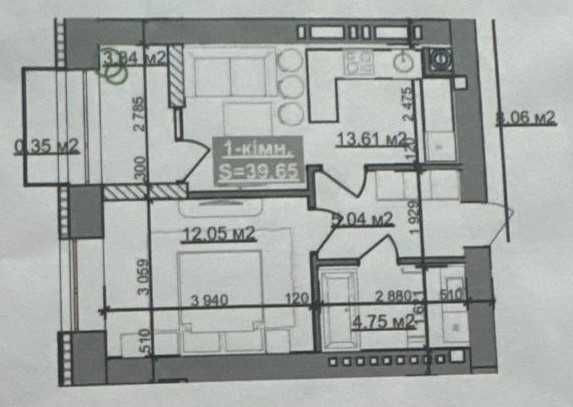 Продається 1-кімнатна квартира в ЖК "Паркове Містечко" (7 черга) Івано-Франківськ - зображення 5