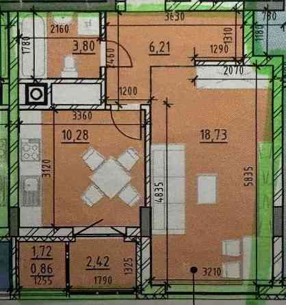 Продаж 1 кім. квартири вул. Володимира Великого ЖК Америка Львів