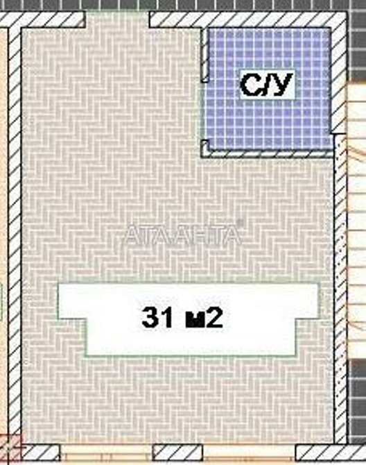 1 комнатная квартира в сданном доме на Черемушках. Одеса - зображення 2