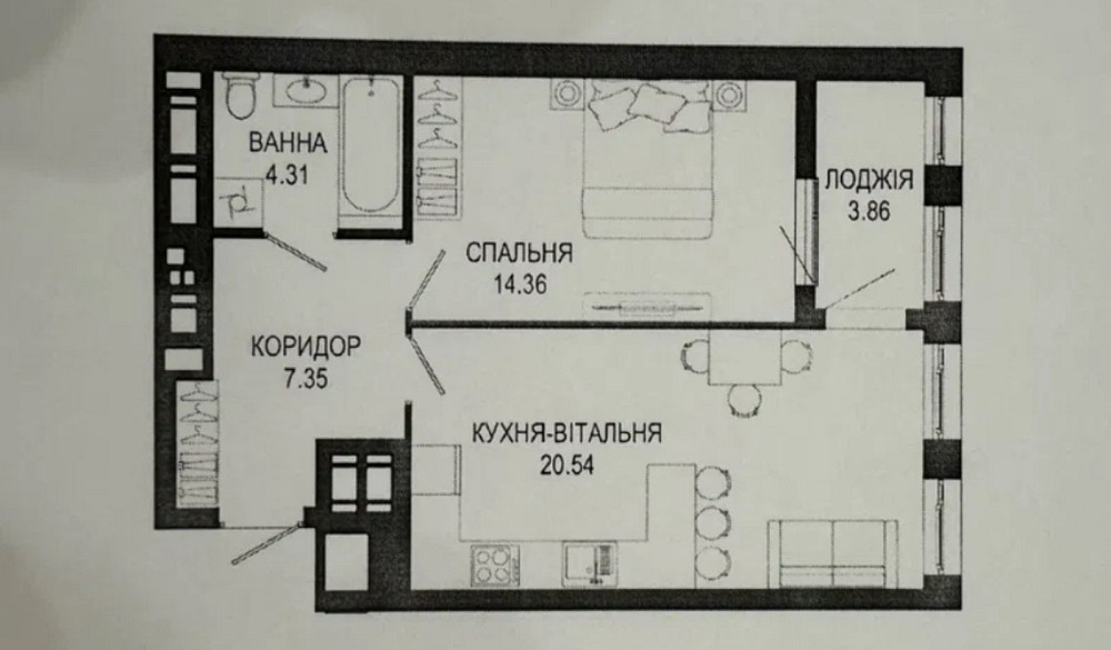 А6 Продаж квартири у ЖК Viking Park Львів - зображення 6