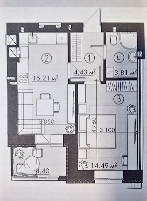 Продаж 1к квартири, будинок введено в експлуатацію, забудовник Стогра Ровно - изображение 8