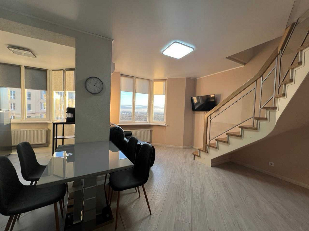 Затишна, дворівнева трикімнатна квартира 75 м.кв. ЖК Софія Клубний Софиевская Борщаговка - изображение 6