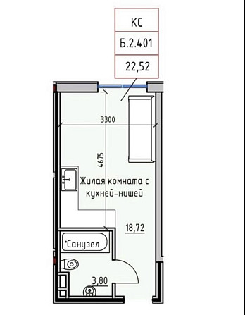 Смарт квартира в зданому  будинку Одеса - зображення 1