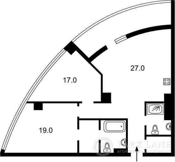 Квартира 95м² с авторским ремонтом класса LUX в ЖК Taryan Towers! Без% Киев