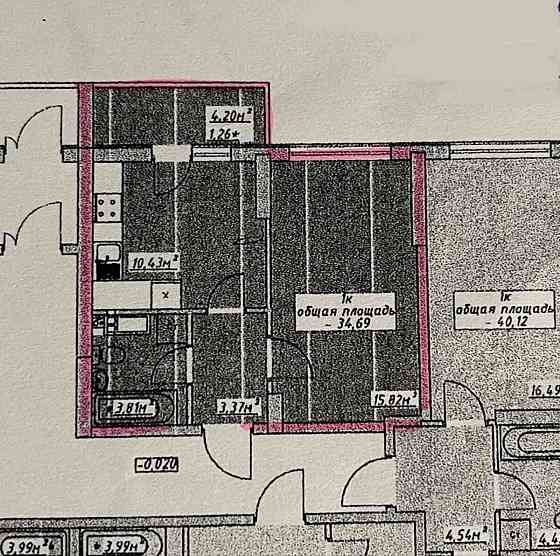 Однокомнатная квартира, ЖК Одесские традиции Одеса