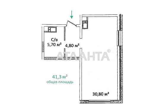 1-ком квартира-студия с видом на море в новом ЖК Литературный (Будова) Одеса