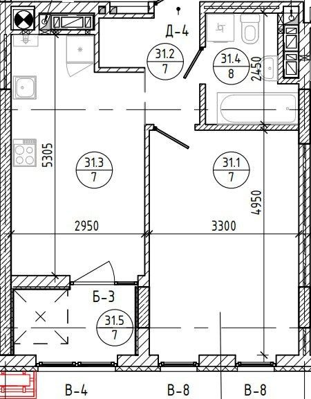Продаж 1к квартири ЖК Брама Містечко Підзамче, вул. Б. Хмельницького Львів - зображення 3