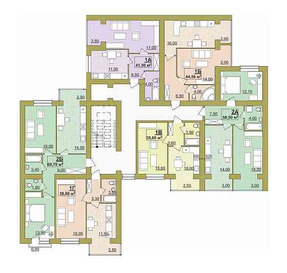 Продається 2-кім. квартира в ЖК “Містечко Центральне”, вул.Височана 18 Івано-Франківськ