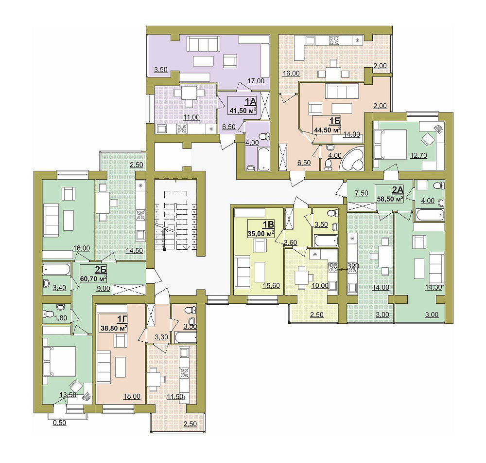 Продається 2-кім. квартира в ЖК “Містечко Центральне”, вул.Височана 18 Івано-Франківськ - зображення 3