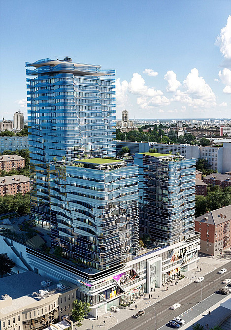 Продаж 191м2 вул. Мечникова 11а ЖК Signature видова 21поверх Башня 3 Киев - изображение 1