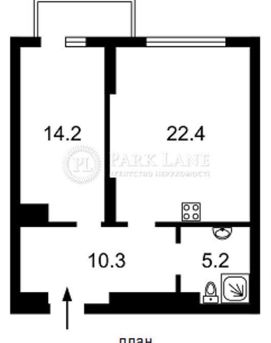 ТОП Ціна квартира 1к Продаж Паньківська, 20/82, ЖК "AuRoom" Центр Київ Киев - изображение 2