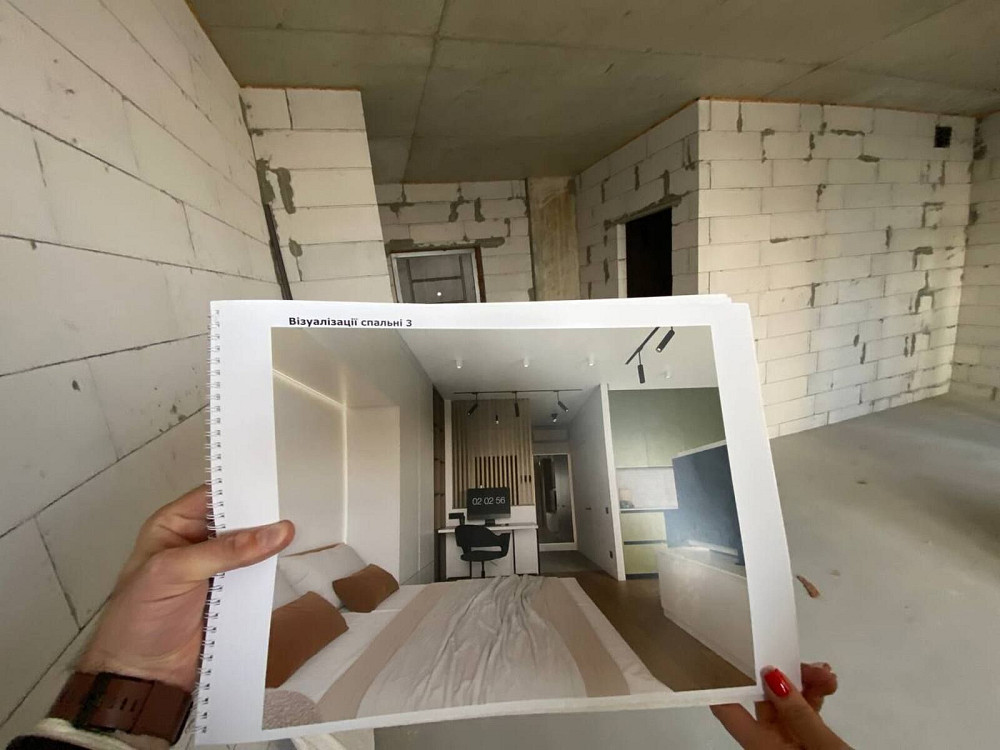 Продумана 1-но кімнатна смарт квартира в ЖК Голоскі кручі Львов - изображение 4