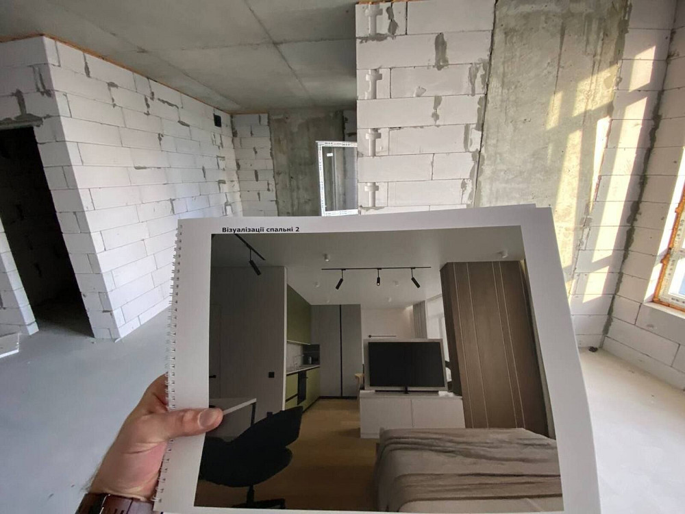 Продумана 1-но кімнатна смарт квартира в ЖК Голоскі кручі Львов - изображение 3