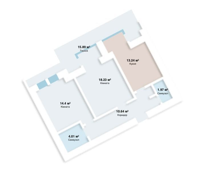 Без% Продається двокімнатна квартира, ЖК Київський, Буча Буча - изображение 2