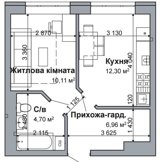 Краще пропозиція! Продаж 1 кім квартири з розтермінуванням до 2 років Гатне - зображення 5