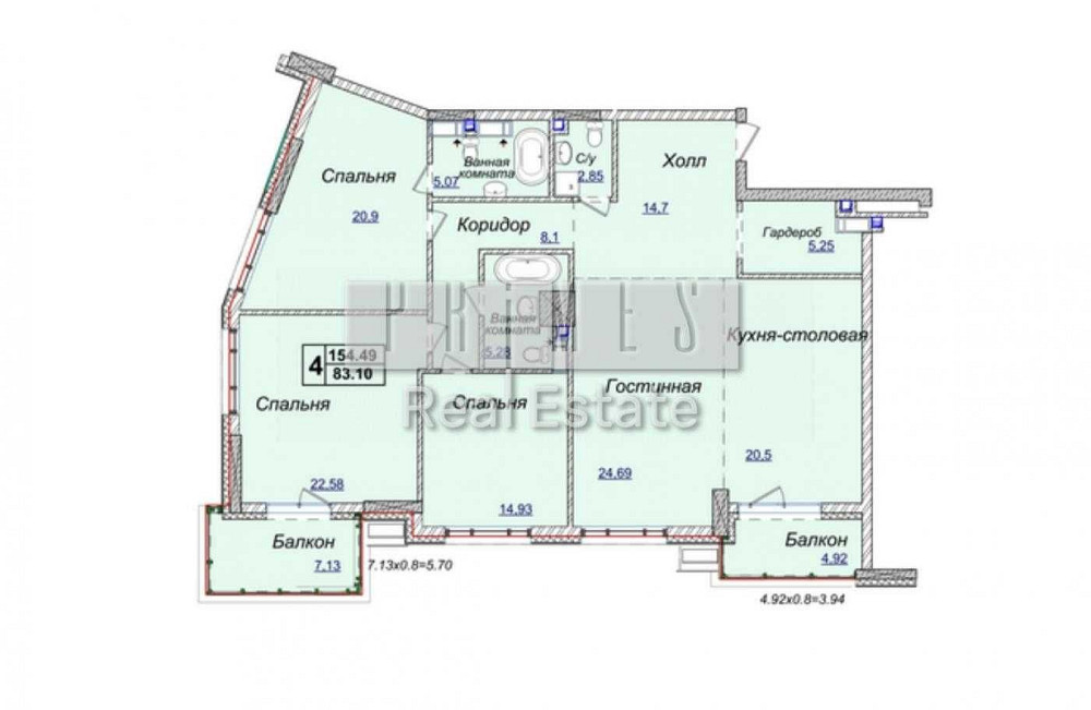 Продаж / Квартира / Печерський / ЖК Новопечерські Липки / 154 м2 Киев - изображение 2