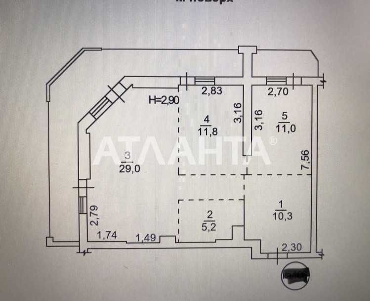 Просторная 2 комн. квартира с террасой в Аркадии на Генуэзской! Одеса - зображення 2