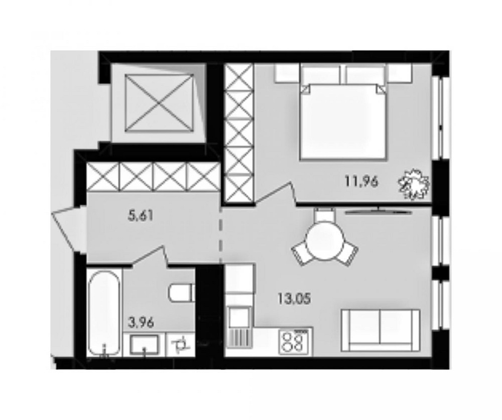 Продаж 1кімнатної квартири. ЖК Авалон Холідей. Сокольники - изображение 8